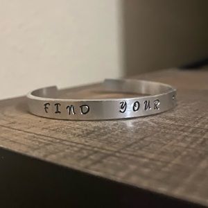 Metal Stamped Bracelet